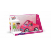 Efko Igráček MultiGO Trio Julie Sport Club set auto + 3 figurky s doplňky Efko Igráček MultiGO Trio Julie Sport Club set auto + 3 figurky s doplňky
