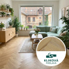 Vinylové podlahové panely hnedé 5 mm vodoodolné s podložkou Vinylové podlahové panely hnedé 5 mm vodoodolné s podložkou