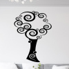 Veselá Stena Samolepka na stenu Tajomný strom Farba: černá Veselá Stena Samolepka na stenu Tajomný strom Farba: černá