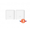 Tenda Nova EX3 (2-pack) WiFi6 AX1500 Mesh Gigabit system, 4xGLAN/GWAN, WPA3, VPN, SMART CZ aplikace Tenda Nova EX3 (2-pack) WiFi6 AX1500 Mesh Gigabit system, 4xGLAN/GWAN, WPA3, VPN, SMART CZ aplikace