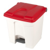 Pedálový/nášľapný zberač odpadkov ,objem 30 l, š x v x h 410 x 435 x 400 mm EUROKRAFTbasic Pedálový/nášľapný zberač odpadkov ,objem 30 l, š x v x h 410 x 435 x 400 mm EUROKRAFTbasic
