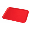 Cambro Polypropylenový tác fast food, velký, Cambro, červený, Červená, 355x457x(H)21mm Cambro Polypropylenový tác fast food, velký, Cambro, červený, Červená, 355x457x(H)21mm
