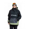 Unisex Snb & Ski Bunda Maddie Black / Olive Light Meatfly|XL Unisex Snb & Ski Bunda Maddie Black / Olive Light Meatfly|XL