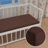 Detské froté napínacie prestieradlo do postieľky FR-026 Čokoládovo hnedé 70 x 140 x 10 cm - do postieľky Detské froté napínacie prestieradlo do postieľky FR-026 Čokoládovo hnedé 70 x 140 x 10 cm - do postieľky