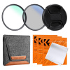 67MM Lens Filter Kit UV + CPL +Lens Cap + 3 Cleaning Cloths, Filter Set K&F Concept 67MM Lens Filter Kit UV + CPL +Lens Cap + 3 Cleaning Cloths, Filter Set K&F Concept