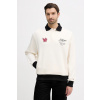 Bavlnená mikina Tommy Hilfiger MW0MW41957 béžová L Bavlnená mikina Tommy Hilfiger MW0MW41957 béžová L