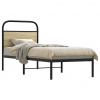 vidaXL Posteľný rám bez matraca 80x200 cm dub sonoma kompozitné drevo - Hnedá - 226247-232335 vidaXL Posteľný rám bez matraca 80x200 cm dub sonoma kompozitné drevo - Hnedá - 226247-232335