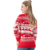 Giggling Getup Rodinné vianočné svetre Merry Christmas – červeno-biele zladené svetre pre mužov, ženy aj deti Veľkosť: WOMAN - S Giggling Getup Rodinné vianočné svetre Merry Christmas – červeno-biele zladené svetre pre mužov, ženy aj deti Veľkosť: WOMAN - S