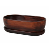 Hrantík KAKTUS O WOOD + podmiska keramický matný 34cm Hrantík KAKTUS O WOOD + podmiska keramický matný 34cm