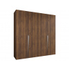 Wilsondo Šatníková skriňa Pianos 1 200x202x52 - orech warmia / kašmír Wilsondo Šatníková skriňa Pianos 1 200x202x52 - orech warmia / kašmír