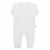 NEW BABY Dojčenský bavlnený overal New Baby Practical biely chlapec Veľ. 80 NEW BABY Dojčenský bavlnený overal New Baby Practical biely chlapec Veľ. 80
