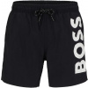 Boss plavkové šortky čierne Boss plavkové šortky čierne