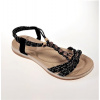 Dámske sandále XAR19-black Veľkosť: 36 Dámske sandále XAR19-black Veľkosť: 36