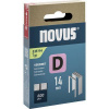 NOVUS Spona D typ 53F, šírka 11,3 mm Variant: 14 mm, 600 ks 042-0792 NOVUS Spona D typ 53F, šírka 11,3 mm Variant: 14 mm, 600 ks 042-0792