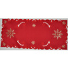 Obrús na stôl - Oblek 85 x 40 cm obdĺžnik (Vianočný behúň 40x85 Červené vyšívacie zlato) Obrús na stôl - Oblek 85 x 40 cm obdĺžnik (Vianočný behúň 40x85 Červené vyšívacie zlato)