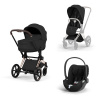 Cybex Platinum CYBEX Priam 5.0 Travel Set + Cloud T - Style Collection sepia black 2026 rose gold Cybex Platinum CYBEX Priam 5.0 Travel Set + Cloud T - Style Collection sepia black 2026 rose gold
