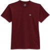 Vans Left Chest Logo Burgundy Pánske Trička Veľkosť M Vans Left Chest Logo Burgundy Pánske Trička Veľkosť M