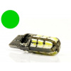 LED AUTO ŽIAROVKA T10 24X SMD3014 12V CANBUS - ZELENÁ LED AUTO ŽIAROVKA T10 24X SMD3014 12V CANBUS - ZELENÁ