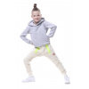 Carpe DM detské tepláky SWAN PANTS KIDS smotanová-neonovovo žltá, 122/128 Carpe DM detské tepláky SWAN PANTS KIDS smotanová-neonovovo žltá, 122/128
