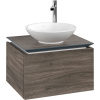 VILLEROY & BOCH Legato závesná skrinka pod umývadlo na dosku (umývadlo v strede), 1 zásuvka, 600 x 500 x 380 mm, Stone Oak, B56700RK VILLEROY & BOCH Legato závesná skrinka pod umývadlo na dosku (umývadlo v strede), 1 zásuvka, 600 x 500 x 380 mm, Stone Oak, B56700RK
