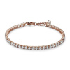 Trblietavý tenisový náramok PANDORA Pozlátený 16 cm 581469C01-16 Trblietavý tenisový náramok PANDORA Pozlátený 16 cm 581469C01-16