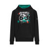 Mercedes AMG Petronas pánska mikina s kapucňou George 63 sweatshirt black F1 Team 2022 Mercedes AMG Petronas pánska mikina s kapucňou George 63 sweatshirt black F1 Team 2022