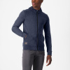 CASTELLI mikina Milano 2 Full Zip Fleece, savile blue M CASTELLI mikina Milano 2 Full Zip Fleece, savile blue M
