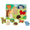 Adam Toys senzorické puzzle 3D lesné zvieratá Adam Toys senzorické puzzle 3D lesné zvieratá