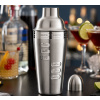 Šejker koktejlov Maxer s receptami – nerezový koktailový shaker 500 ml Šejker koktejlov Maxer s receptami – nerezový koktailový shaker 500 ml