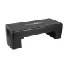 Step na aerobik a fitness cvičenia, 3 úrovne, 68 cm, čierny, REBEL ACTIVE Step na aerobik a fitness cvičenia, 3 úrovne, 68 cm, čierny, REBEL ACTIVE