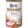Konzerva pro psy Paté & Meat Rabbit Brit, 400 g Konzerva pro psy Paté & Meat Rabbit Brit, 400 g