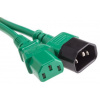 Napájecí šňůra 3 m, Zelená, A: Rovný, B: Přímý Polyvinylchlorid, 250 V RS PRO Napájecí šňůra 3 m, Zelená, A: Rovný, B: Přímý Polyvinylchlorid, 250 V RS PRO