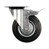 VOREL Priemyselné koleso s otočnou brzdou vidlice 200 mm 150 kg VOREL Priemyselné koleso s otočnou brzdou vidlice 200 mm 150 kg