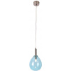 Candellux Lukka závesné svietidlo 1x6 W modrá 50133210 Candellux Lukka závesné svietidlo 1x6 W modrá 50133210