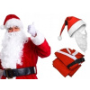 Kostým, maska - Santa Claus kostým kostým maskuje čiapku (Luxusný mikołajki outfit extra snehová vločka velor) Kostým, maska - Santa Claus kostým kostým maskuje čiapku (Luxusný mikołajki outfit extra snehová vločka velor)