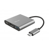 TRUST DALYX 3-IN-1 USB-C ADAPTER 23772 TRUST DALYX 3-IN-1 USB-C ADAPTER 23772