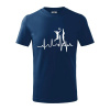 EKG volejbalisti muži - Tričko detské bavlnené - 104-110cm / 3-4 roky ( Polnočná modrá ) EKG volejbalisti muži - Tričko detské bavlnené - 104-110cm / 3-4 roky ( Polnočná modrá )