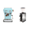 Ascaso Dream PID, Kid Blue + Stone Espresso Pebble, chrome Ascaso Dream PID, Kid Blue + Stone Espresso Pebble, chrome