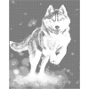 ZUTY Bodkovanie - HUSKY Rámovanie: vypnuté plátno na rám, Rozmer: 40x50 cm ZUTY Bodkovanie - HUSKY Rámovanie: vypnuté plátno na rám, Rozmer: 40x50 cm