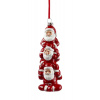Vianočná ozdoba snehuliak/Santa 1ks, 14,5x6x4 cm - Santa Vianočná ozdoba snehuliak/Santa 1ks, 14,5x6x4 cm - Santa