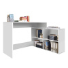 PC stôl, biela, univerzálny, KORNER 2 NEW PC stôl, biela, univerzálny, KORNER 2 NEW