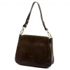 Dámska kožená kabelka Luka 25-076 hnedá 30 x 26 x 13 cm Dámska kožená kabelka Luka 25-076 hnedá 30 x 26 x 13 cm