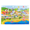 Bigjigs Toys Podlahové puzzle Mesto 48 dielov Bigjigs Toys Podlahové puzzle Mesto 48 dielov