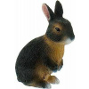 Bullyland Zajac čierno-hnedý figúrka Bullyland Zajac čierno-hnedý figúrka