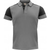 Printer | Prime Polo Men Pánske piqué polo z ťažkej bavlny_61.5024 Farba: anthracite/black, Veľkosť: XL Printer | Prime Polo Men Pánske piqué polo z ťažkej bavlny_61.5024 Farba: anthracite/black, Veľkosť: XL