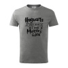 Harry - Hogwarts wasn’t hiring, so I teach Muggles instead - Tričko detské bavlnené - 104-110cm / 3-4 roky ( Tmavosivý melír ) Harry - Hogwarts wasn’t hiring, so I teach Muggles instead - Tričko detské bavlnené - 104-110cm / 3-4 roky ( Tmavosivý melír )