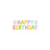 Balónikový svet Fóliové balóny Happy Birthday mix pastelové farby Veľkosť: Nenafúkaný Balónikový svet Fóliové balóny Happy Birthday mix pastelové farby Veľkosť: Nenafúkaný