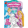 Princezny: Tvarované omalovánky se samolepkami - Jiří Models Princezny: Tvarované omalovánky se samolepkami - Jiří Models