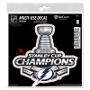Fanatics Samolepka Tampa Bay Lightning NHL 2021 Stanley Cup Champions 6'' x 6'' Repositionable Decal Fanatics Samolepka Tampa Bay Lightning NHL 2021 Stanley Cup Champions 6'' x 6'' Repositionable Decal