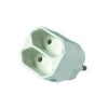 Solight rozbočka, 2x 2,5A, biela P80 Solight rozbočka, 2x 2,5A, biela P80
